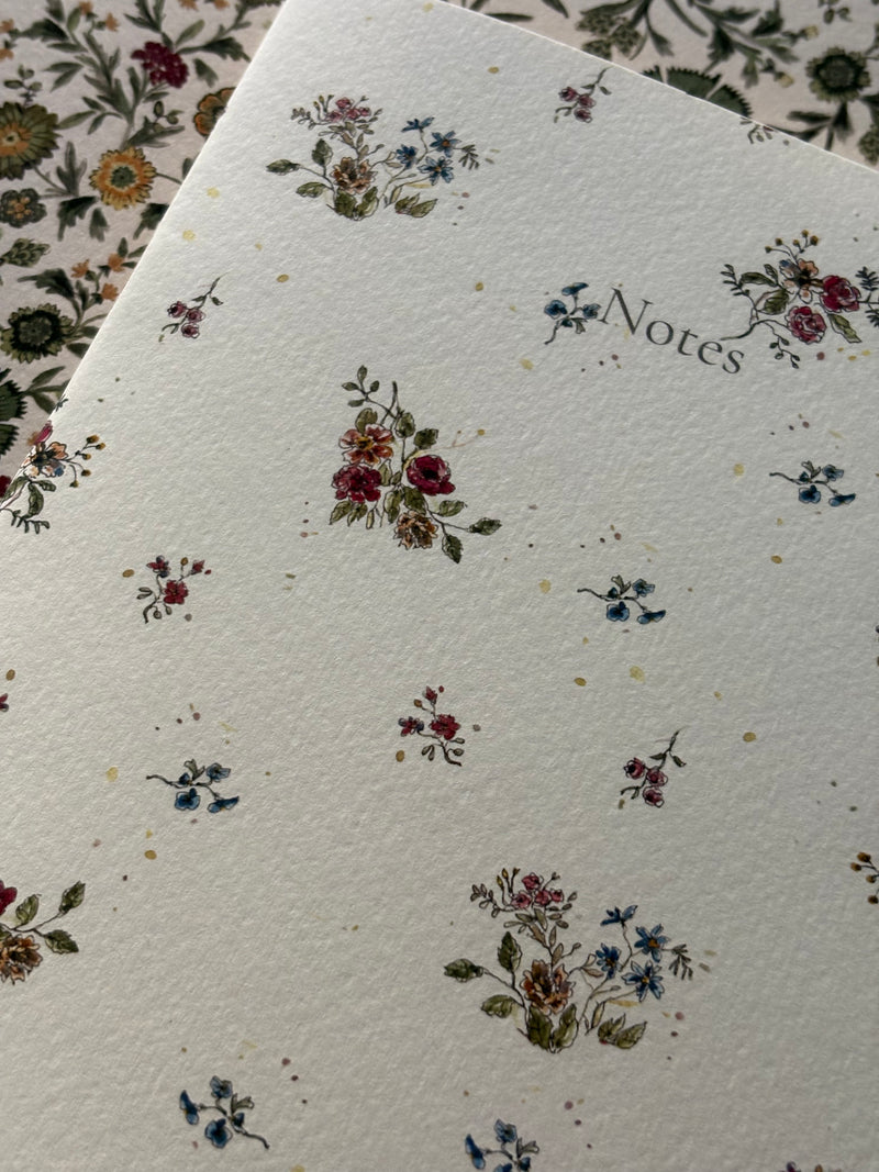 Pack 2 libretas florales